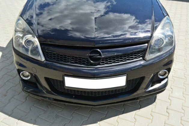Frontlippe passend für Opel Astra H OPC / VXR Nurburg schwarz Hochglanz