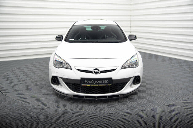 Frontlippe passend für Opel Astra J OPC/VXR Nurburg schwarz Hochglanz