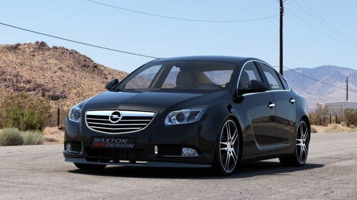 Frontlippe passend für Opel Insignia MK1 vor FL Carbon Look