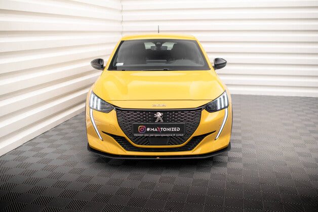 Frontlippe passend für Peugeot 208 GT Mk2 roter Kern