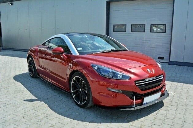 Frontlippe passend für Peugeot RCZ FL schwarz matt