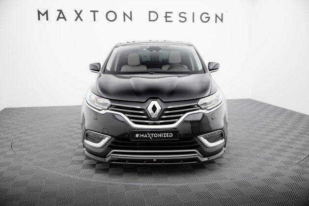 Frontlippe passend für Renault Espace Mk5 schwarz Hochglanz