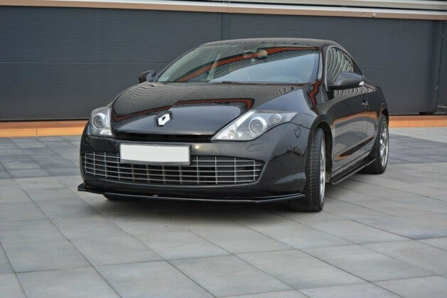 Frontlippe passend für Renault Laguna mk 3 Coupe schwarz Hochglanz