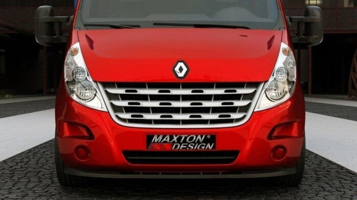 Frontlippe passend für Renault Master MK3 schwarz Hochglanz