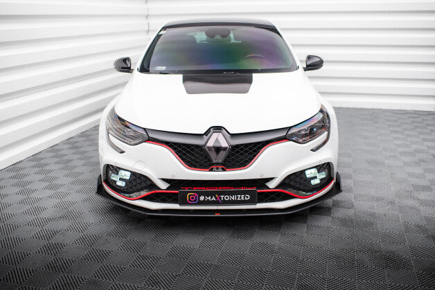 Frontlippe passend für Renault Megane RS Mk4 roter Kern