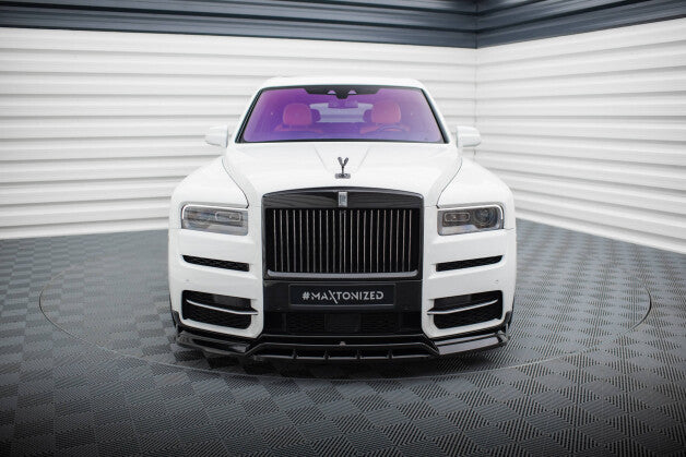 Frontlippe passend für Rolls Royce Cullinan schwarz Hochglanz