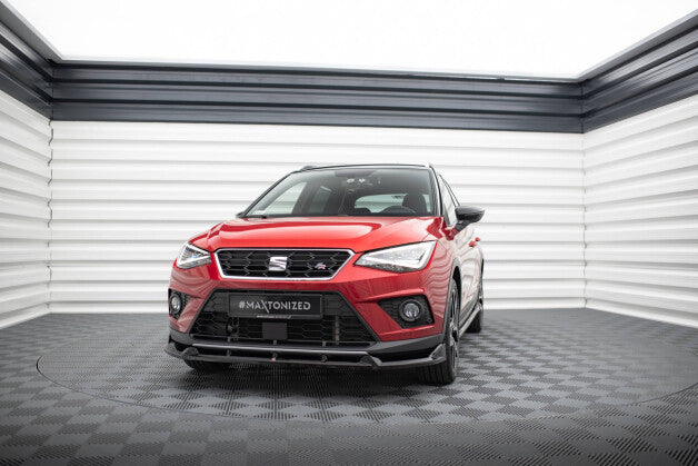 Frontlippe passend für Seat Arona FR Mk1 schwarz Hochglanz