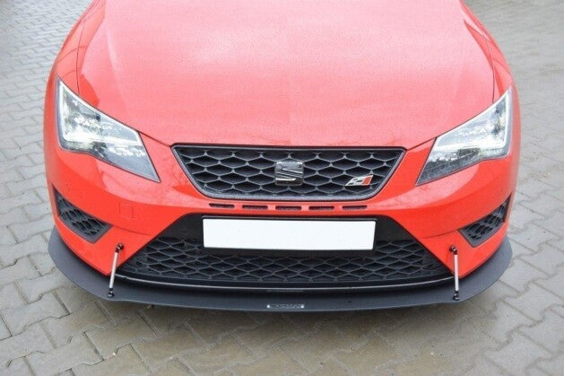 Frontlippe passend für Seat Leon III CUPRA / FR schwarz matt