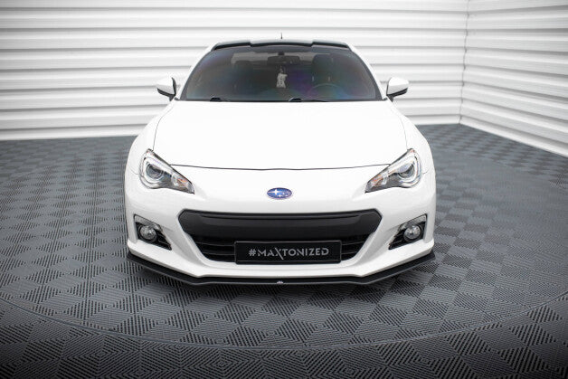 Frontlippe passend für Subaru BRZ Mk1 roter Kern