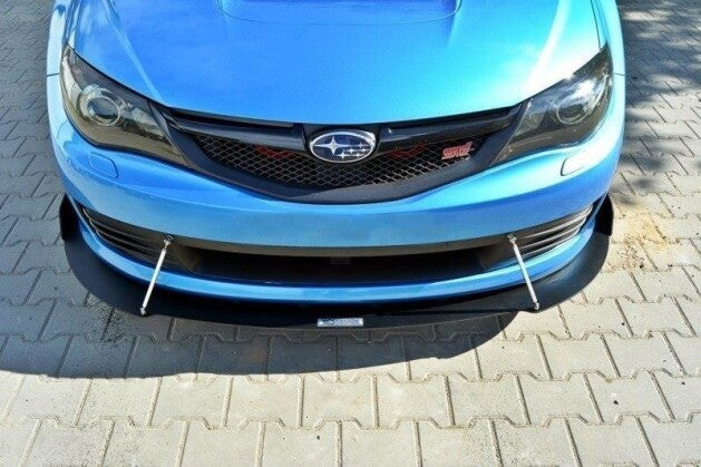 Frontlippe passend für Subaru Impreza WRX STI Mk3 schwarz matt