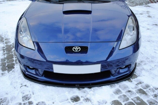 Frontlippe passend für Toyota CELICA T23 TS vor FL schwarz Hochglanz