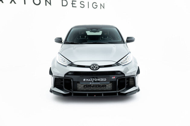 Frontlippe passend für Toyota GR Yaris Mk4 FL schwarz Hochglanz