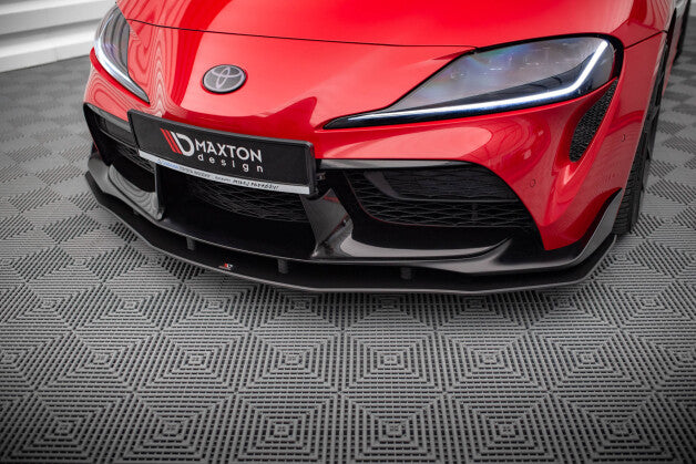Frontlippe passend für Toyota Supra Mk5 roter Kern