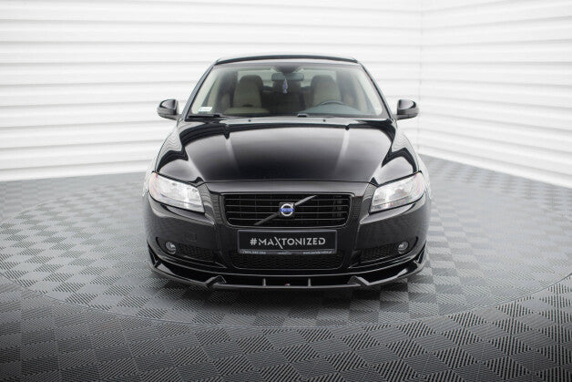 Frontlippe passend für Volvo S80 Mk2 schwarz Hochglanz