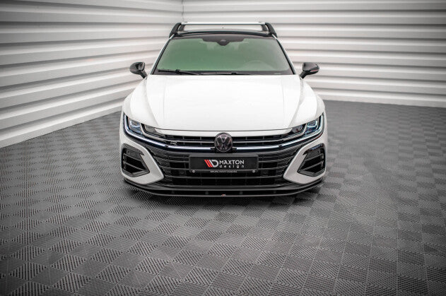 Frontlippe passend für VW Arteon R Limousine / Shooting Brake Mk1 Faceift schwarz matt