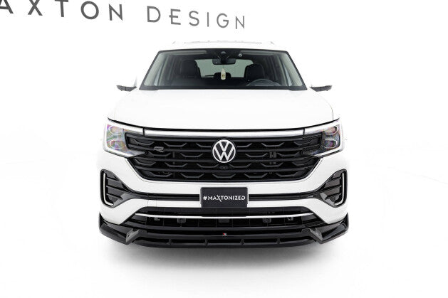 Frontlippe passend für VW Atlas R-Line Mk1 FL 2 schwarz Hochglanz
