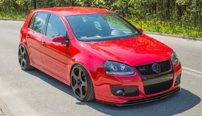 Frontlippe passend für VW Golf 5 GTI (für GTI 30TH Frontansatz) schwarz Hochglanz