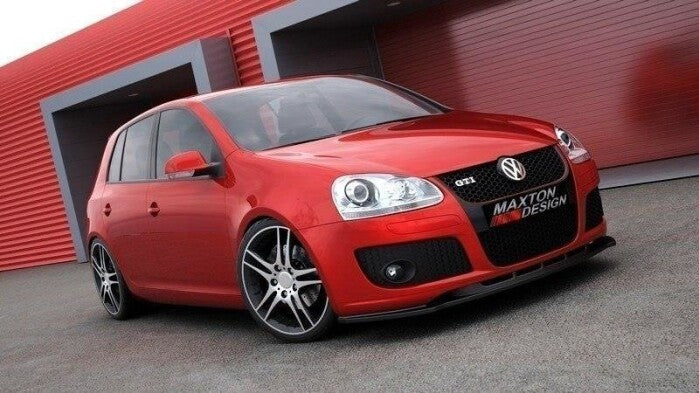 Frontlippe passend für VW Golf 5 GTI schwarz Hochglanz