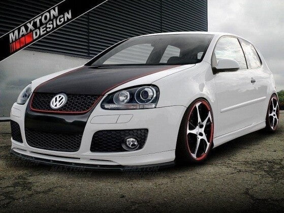 Frontlippe passend für VW Golf 5 GTI VOTEX schwarz Hochglanz