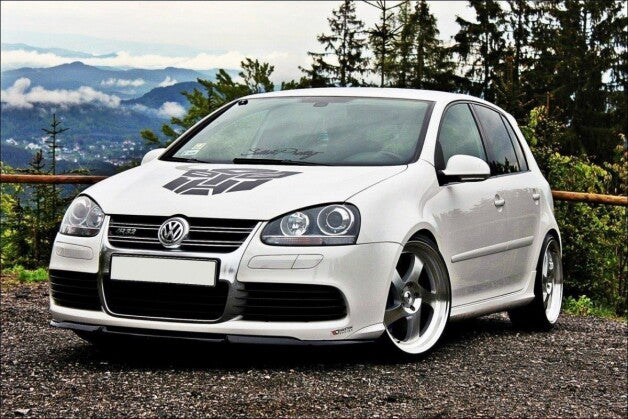 Frontlippe passend für VW Golf 5 R32 CUPRA schwarz Hochglanz