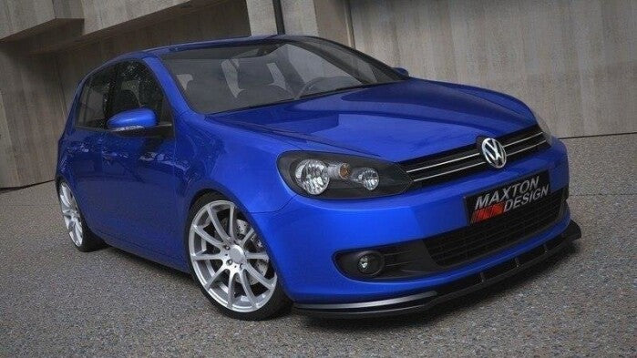Frontlippe passend für VW Golf 6 schwarz Hochglanz (4251937870938)