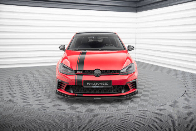 Frontlippe passend für VW Golf 7 GTI CLUBSPORT schwarz matt