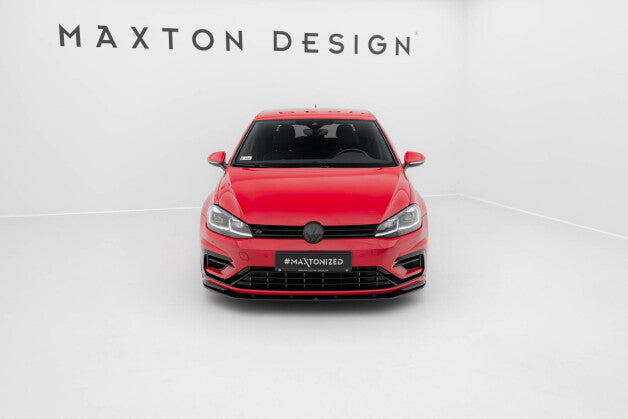 Frontlippe passend für VW Golf 7 R FL roter Kern