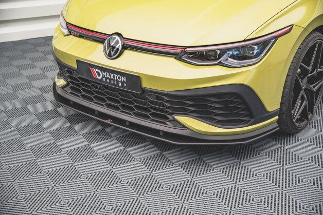 Frontlippe passend für VW Golf GTI Clubsport Mk8 schwarz matt