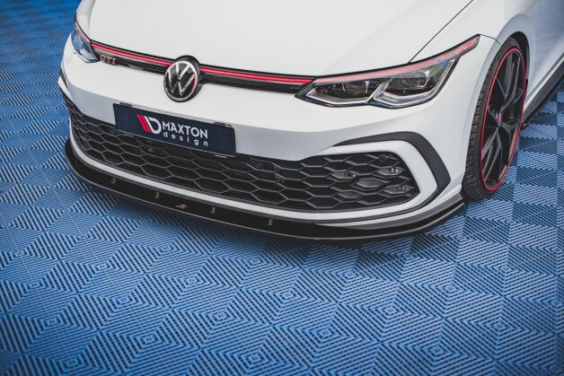 Frontlippe passend für VW Golf GTI / GTE / GTD / R-Line Mk8 schwarz Hochglanz