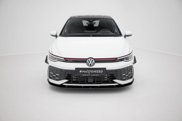 Frontlippe passend für VW Golf GTI / GTE / R-Line Mk8 FL roter Kern