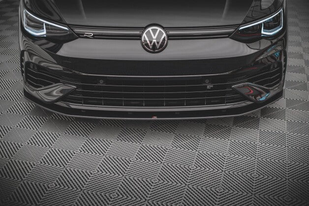 Frontlippe passend für VW Golf R Mk8 roter Kern