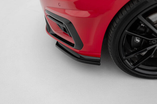 Frontlippe passend für VW Golf R / R-Line Mk7 FL schwarz Hochglanz