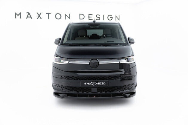 Frontlippe passend für VW Multivan Long T7 schwarz Hochglanz
