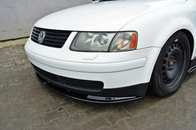 Frontlippe passend für VW Passat B5 Carbon Look