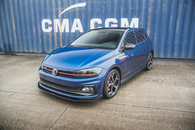 Frontlippe passend für VW Polo GTI Mk6 roter Kern