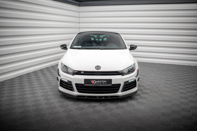 Frontlippe passend für VW Scirocco R schwarz Hochglanz