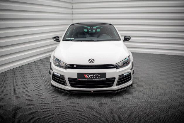 Frontlippe passend für VW Scirocco R ver2 schwarz Hochglanz