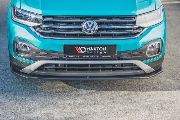 Frontlippe passend für VW T-Cross schwarz Hochglanz