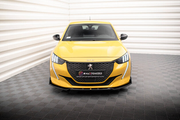 Frontlippe V.1 + Flaps passend für Peugeot 208 GT Mk2