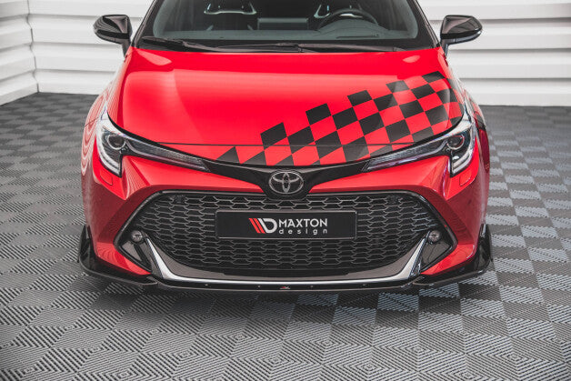 Frontlippe V.1 + Flaps passend für Toyota Corolla GR Sport XII