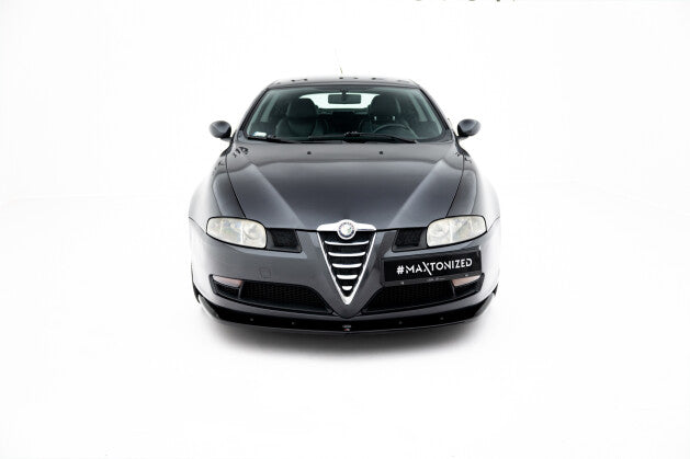 Frontlippe V.1 passend für Alfa Romeo GT schwarz Hochglanz