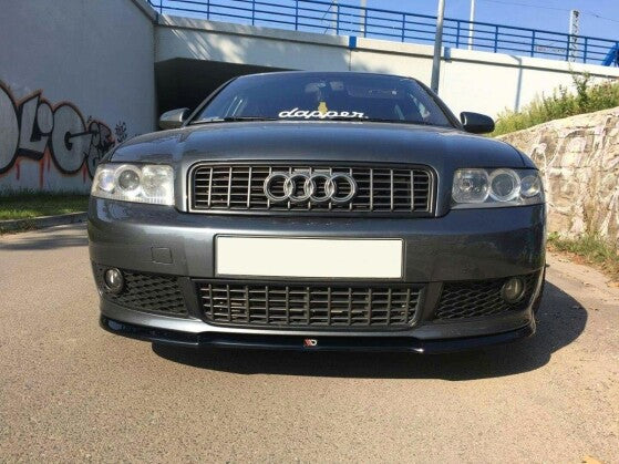 Frontlippe V.1 passend für Audi A4 S-Line B6 schwarz Hochglanz