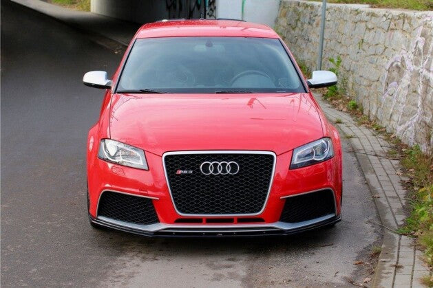 Frontlippe V.1 passend für Audi RS3 8P schwarz Hochglanz