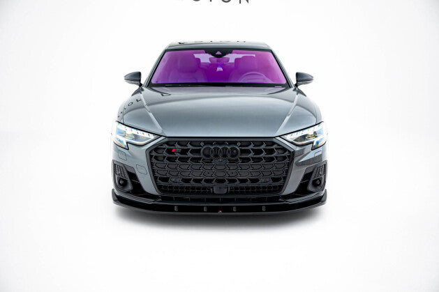 Frontlippe V.1 passend für Audi S8 / A8 S-Line D5 FL schwarz Hochglanz