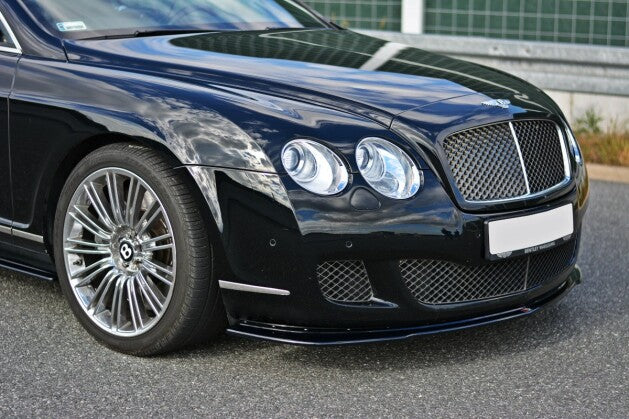 Frontlippe V.1 passend für BENTLEY CONTINENTAL GT schwarz Hochglanz