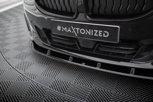 Frontlippe V.1 passend für BMW 2 Coupe G42 schwarz Hochglanz
