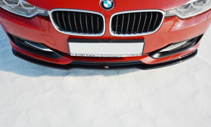Frontlippe V.1 passend für BMW 3er F30 schwarz Hochglanz