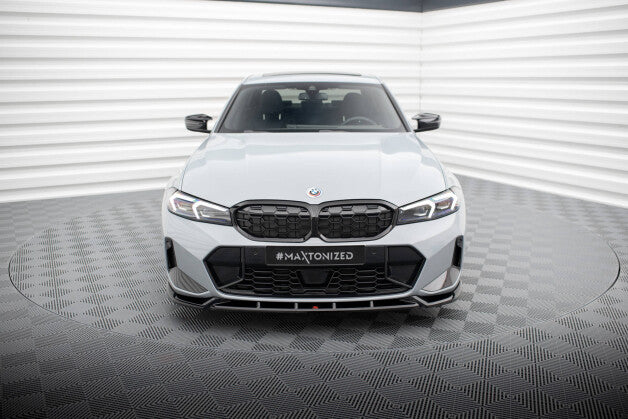 Frontlippe V.1 passend für BMW 3er M340i / M-Paket G20 / G21 FL schwarz Hochglanz