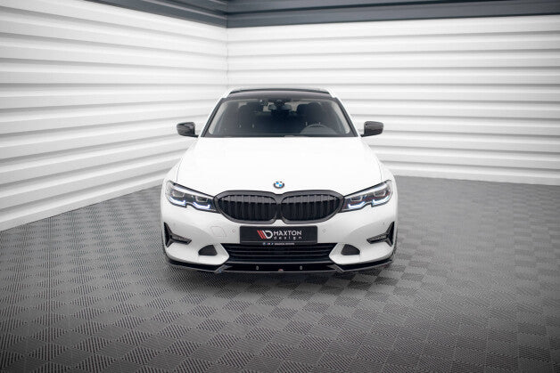 Frontlippe V.1 passend für BMW 3er Sport Line G20 / G21 schwarz Hochglanz