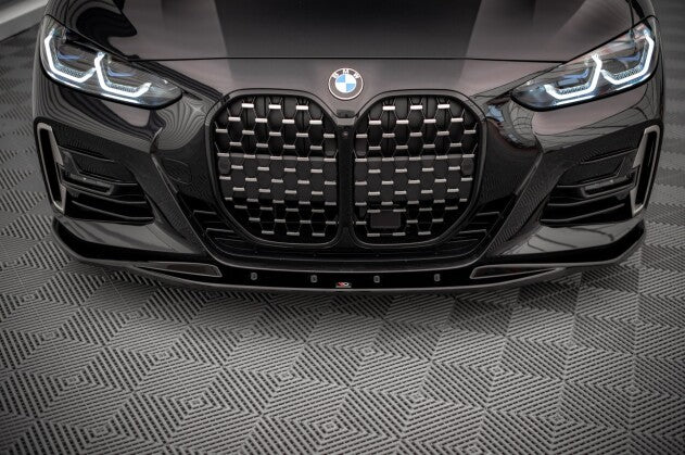 Frontlippe V.1 passend für BMW 4er M-Paket / M440i G22 / G23 / G22 FL / G23 FL schwarz Hochglanz